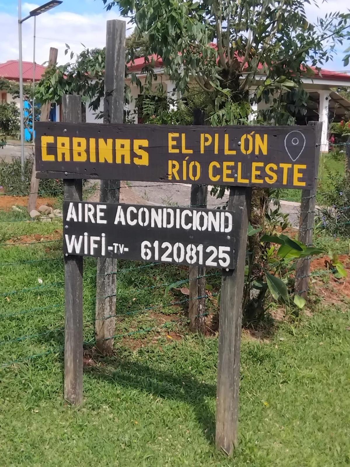 Cabinas El Pilon Rio Celeste Exterior foto